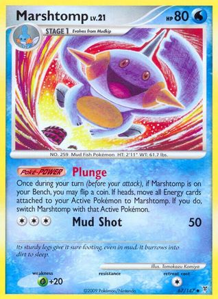 Marshtomp (Reverse Holofoil)