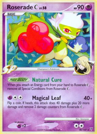 Roserade C (Reverse Holofoil)