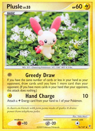 Plusle (Reverse Holofoil)