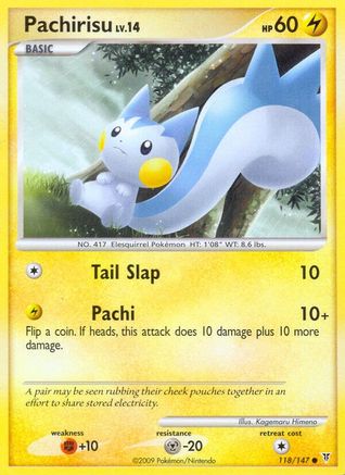 Pachirisu (Reverse Holofoil)