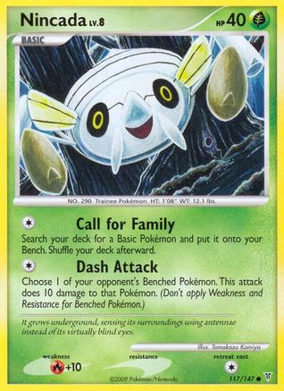 Nincada (Reverse Holofoil)