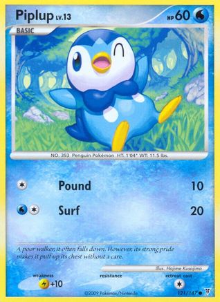 Piplup (Reverse Holofoil)