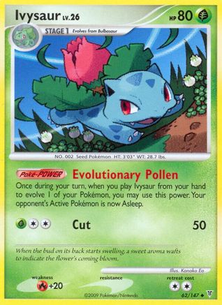Ivysaur (Reverse Holofoil)