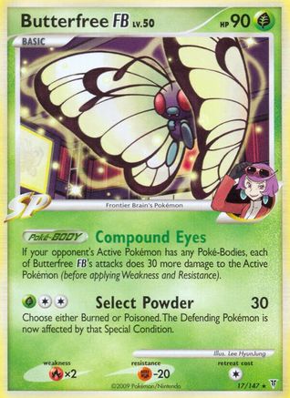 Butterfree FB (Reverse Holofoil)