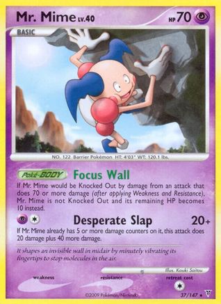 Mr. Mime (Reverse Holofoil)