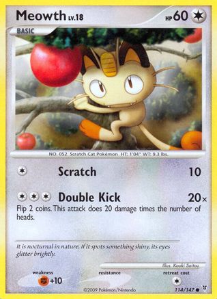 Meowth (Reverse Holofoil)