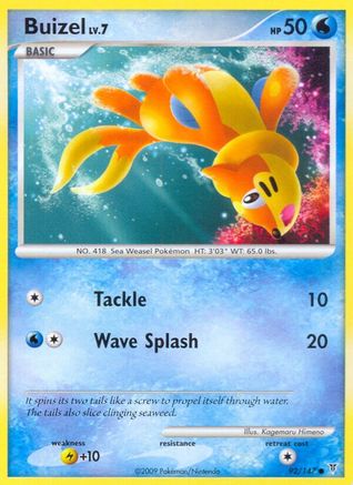 Buizel (Reverse Holofoil)