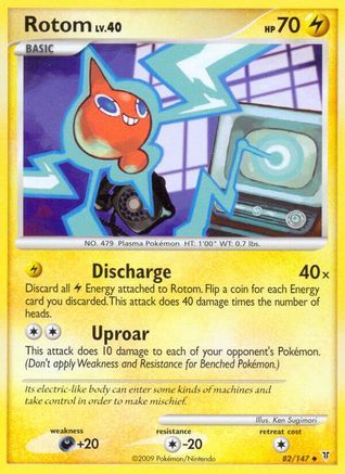 Rotom (Reverse Holofoil)