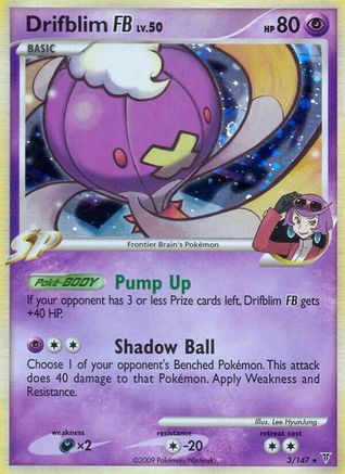 Drifblim FB (Reverse Holofoil)