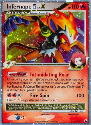 Infernape E4 Lv.X (Holofoil)