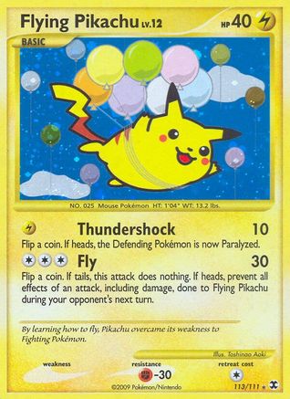 Flying Pikachu (Holofoil)