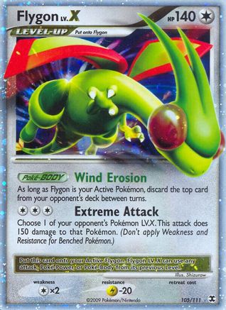 Flygon Lv.X (Holofoil)