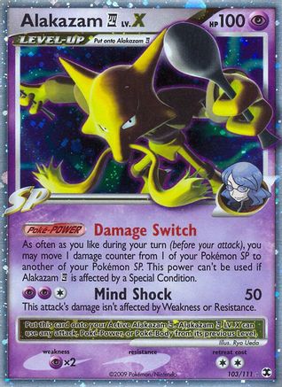 Alakazam E4 Lv.X (Holofoil)