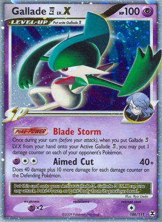 Gallade E4 Lv.X (Holofoil)