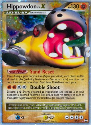 Hippowdon Lv.X (Holofoil)