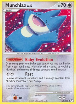 Munchlax (69) (Reverse Holofoil)