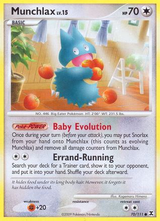 Munchlax (70) (Reverse Holofoil)