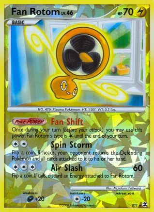 Fan Rotom (Reverse Holofoil)