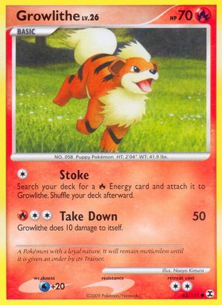 Growlithe (Reverse Holofoil)