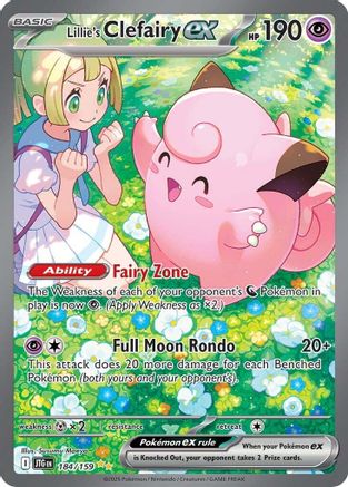 Lillie's Clefairy ex - 184/159 (Holofoil)