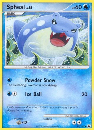 Spheal (Reverse Holofoil)