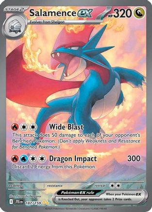 Salamence ex - 187/159 (Holofoil)