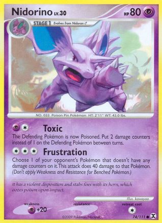 Nidorino (Reverse Holofoil)