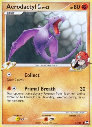Aerodactyl GL (Reverse Holofoil)