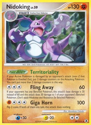 Nidoking (Reverse Holofoil)