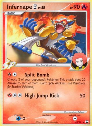 Infernape E4 (Reverse Holofoil)