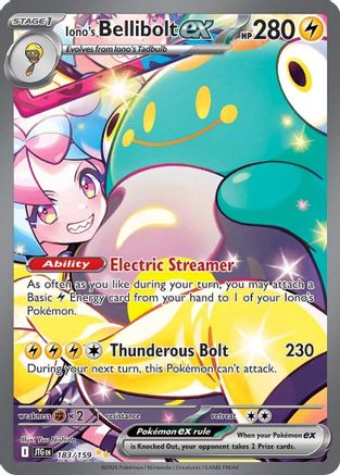 Iono's Bellibolt ex - 183/159 (Holofoil)