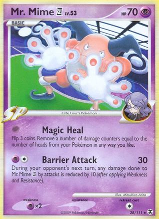 Mr. Mime E4 (Reverse Holofoil)