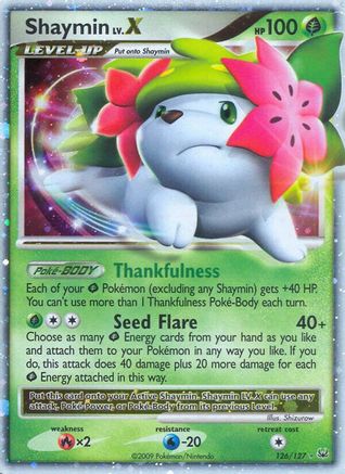 Shaymin Lv.X (Land Forme) (Holofoil)