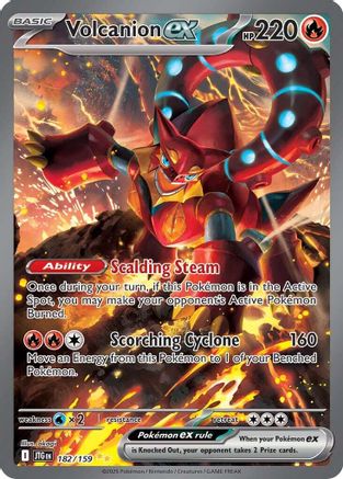 Volcanion ex - 182/159 (Holofoil)