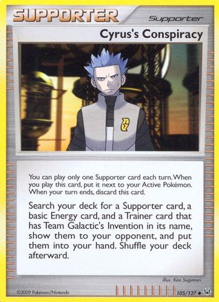 Cyrus's Conspiracy (Reverse Holofoil)