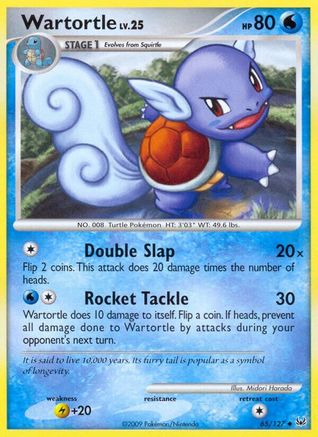 Wartortle (Reverse Holofoil)