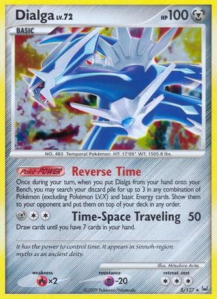 Dialga (5) (Reverse Holofoil)