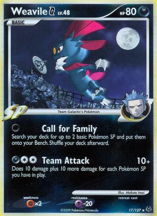Weavile G (Holofoil)