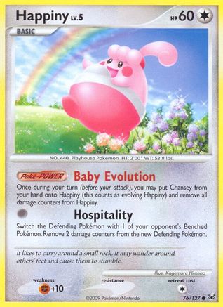 Happiny (Reverse Holofoil)