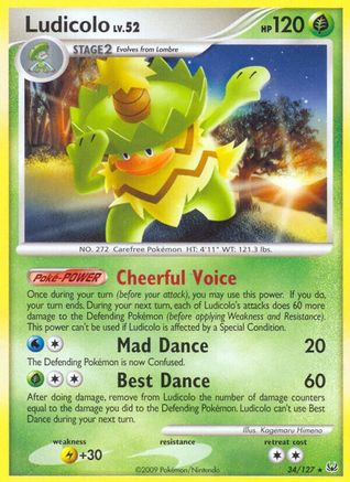 Ludicolo (Reverse Holofoil)