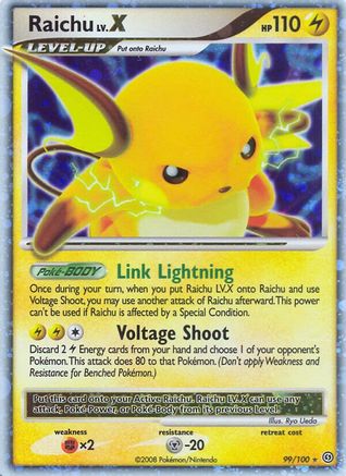 Raichu LV.X (Holofoil)