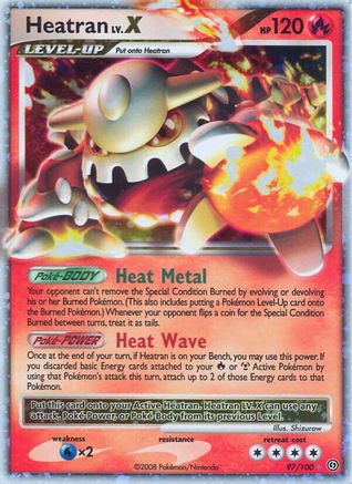 Heatran LV.X (Holofoil)