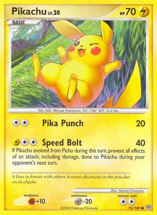 Pikachu (Reverse Holofoil)