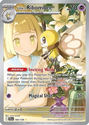 Lillie's Ribombee - 164/159 (Holofoil)