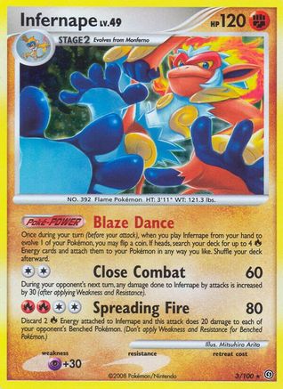 Infernape (Reverse Holofoil)
