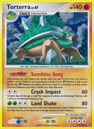 Torterra (Reverse Holofoil)