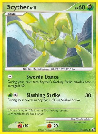 Scyther (Reverse Holofoil)