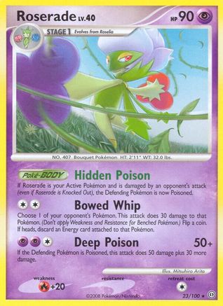 Roserade (Reverse Holofoil)