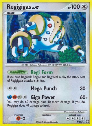 Regigigas (Reverse Holofoil)