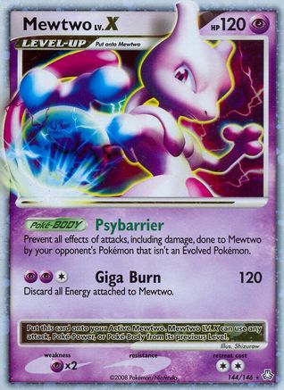 Mewtwo LV.X (Holofoil)